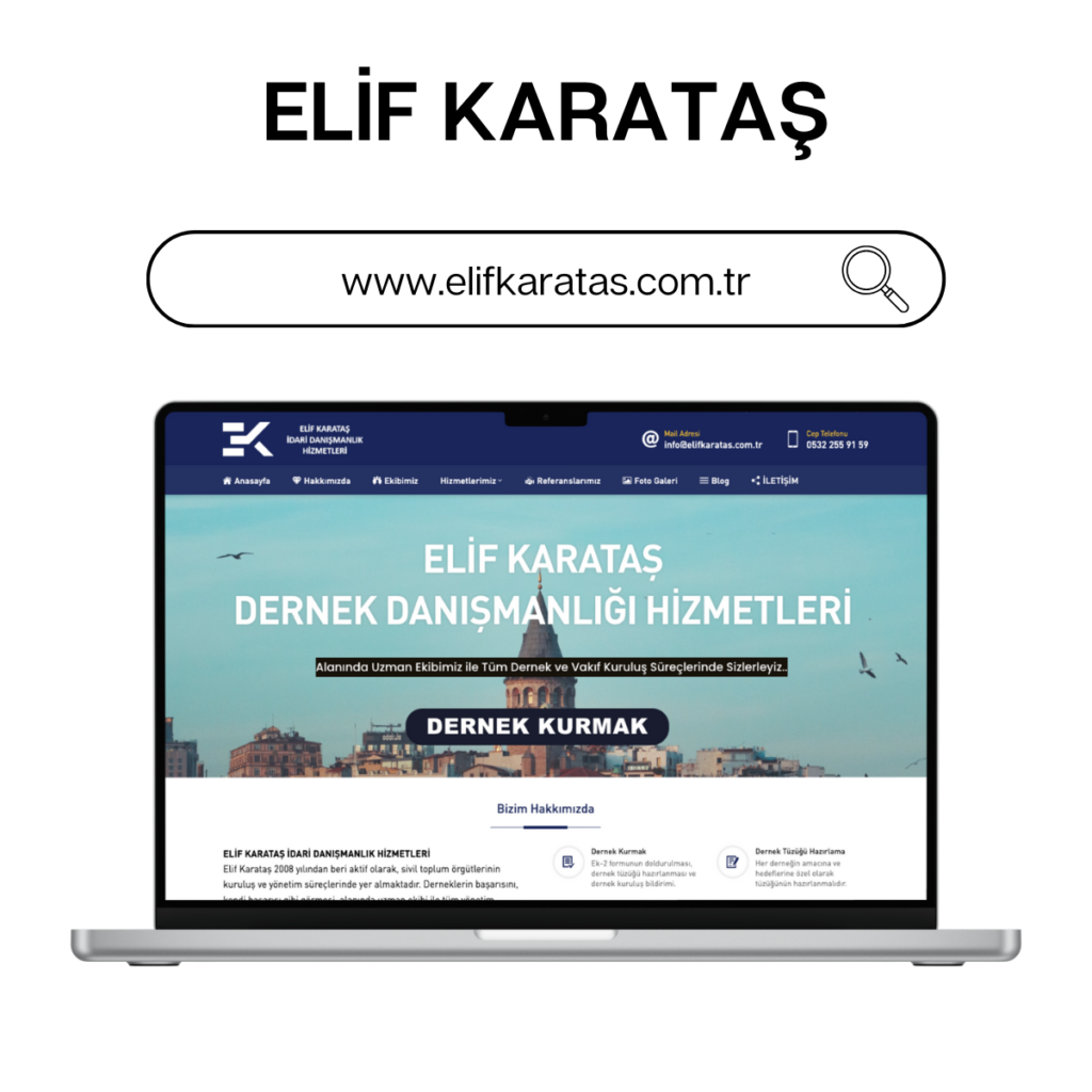 ELİF KARATAŞ Web Tasarım
