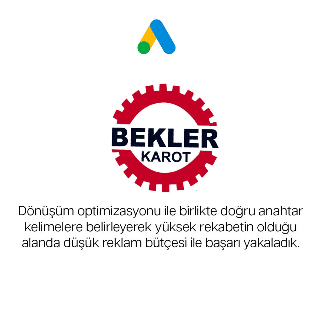 bekler karot ads performans
