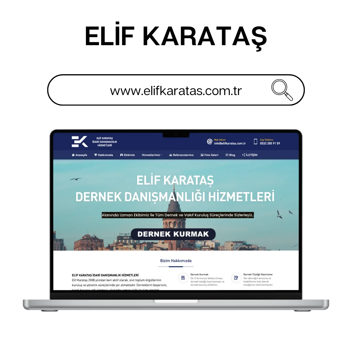 ELİF KARATAŞ Web Tasarım